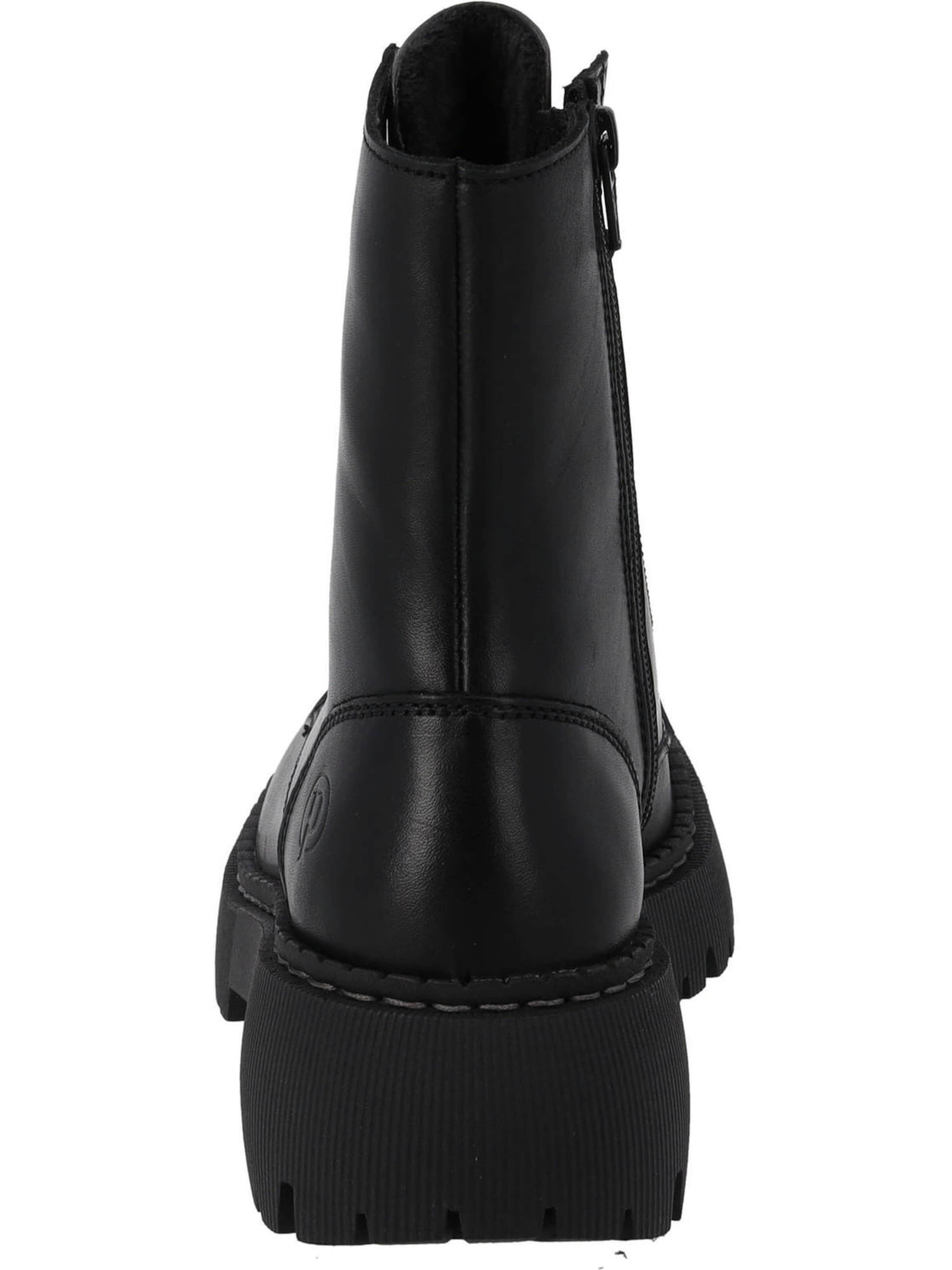 Palado Schnürstiefelette 'Thryne' in Schwarz