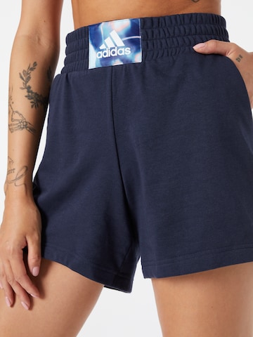 regular Pantaloni sportivi di ADIDAS SPORTSWEAR in blu