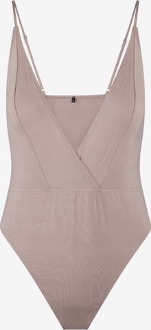 LingaDore Bodysuit in Beige: front