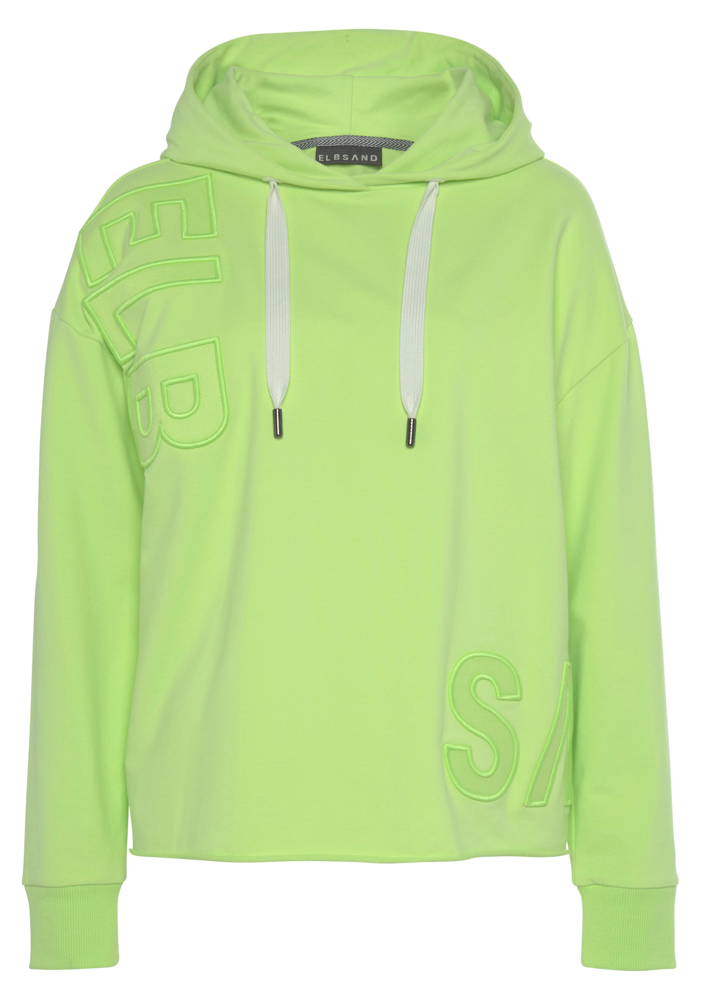 Elbsand Sweatshirt in Green: front