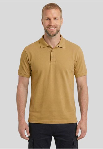 Maglietta di Brandit in beige: frontale