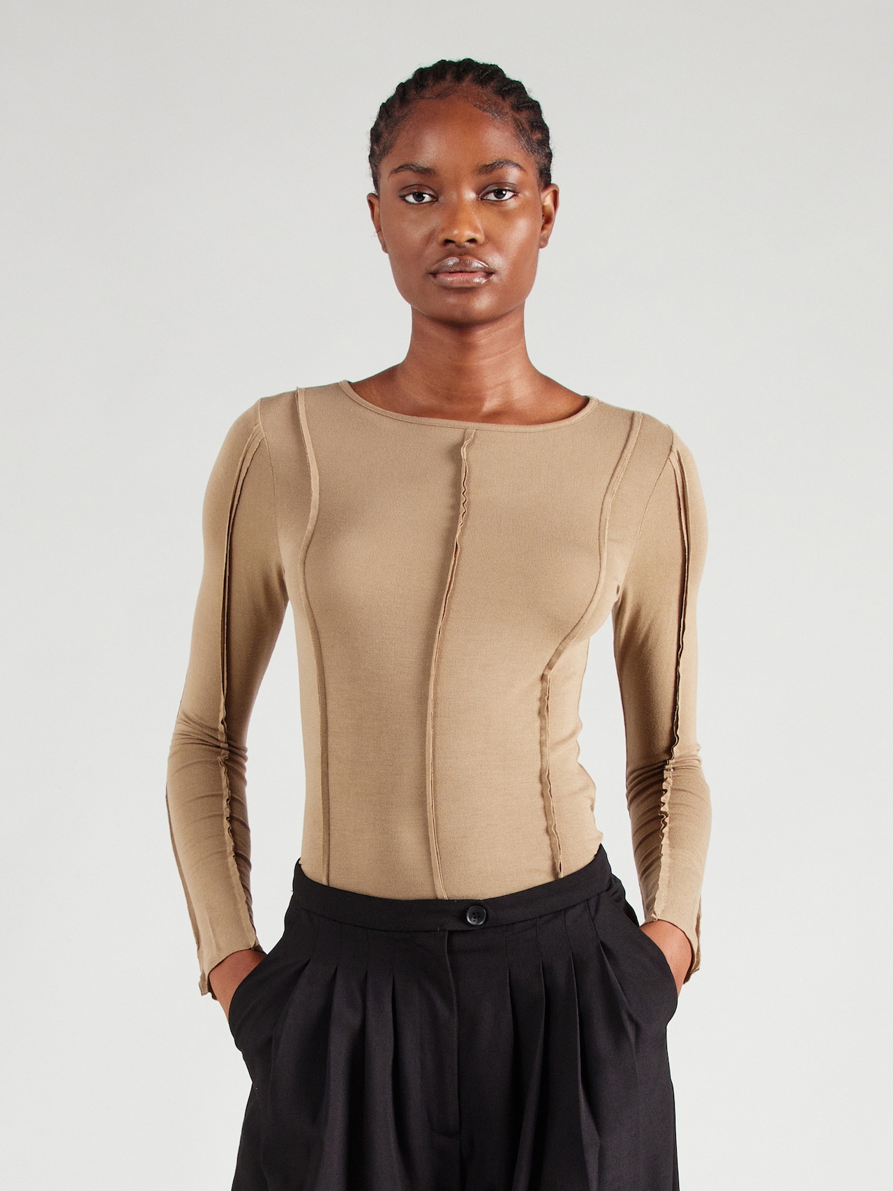 EDITED Shirt 'Halima' Bruin