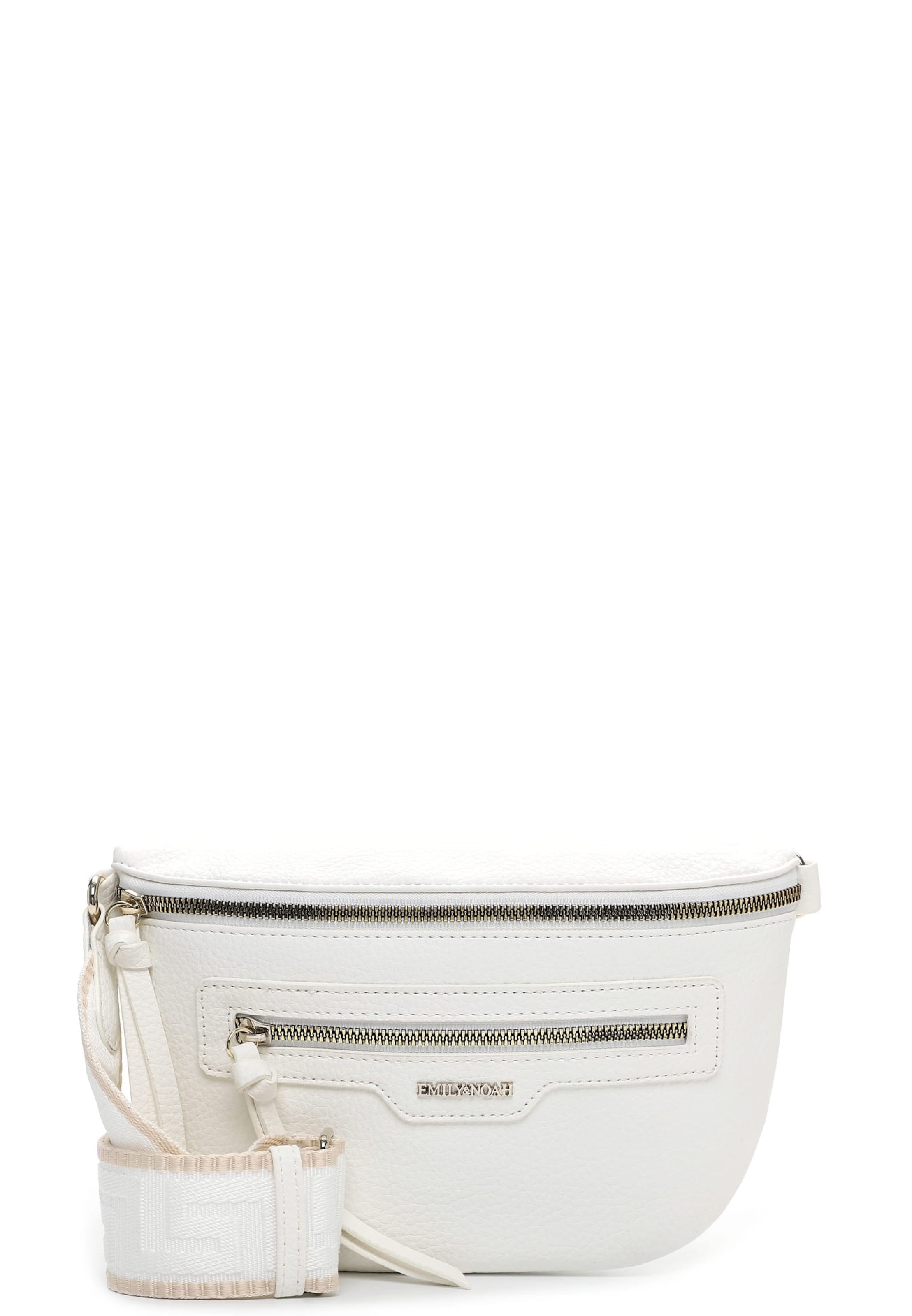 Sac à bandoulière 'Josepha' Emily & Noah en blanc : devant