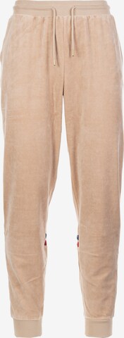 Sergio Tacchini Tapered Hose 'Dallas Luxe' in Beige: predná strana