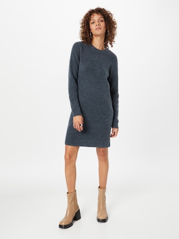 PIECES Knit dress 'ELLEN' in Blue: front