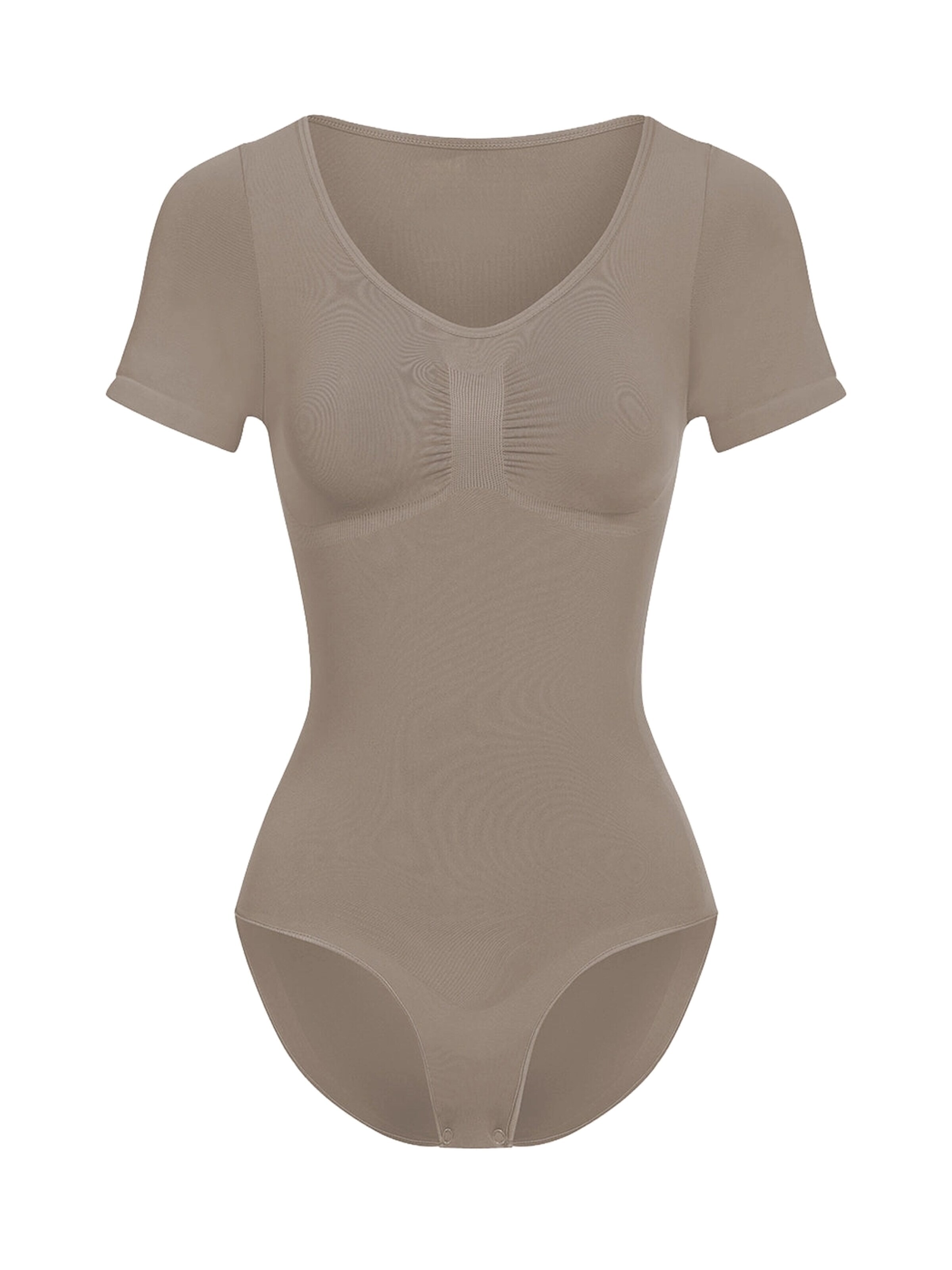 cfab Shaping bodysuit 'T-Shirt Bodysuit Sculpting Shapewear mit Slip' in XS in Taupe, Item view