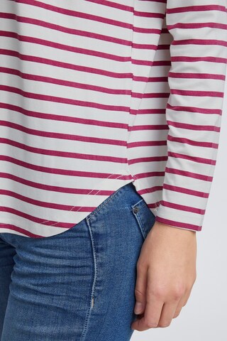 Fransa Shirt 'Fremfloral' in Roze