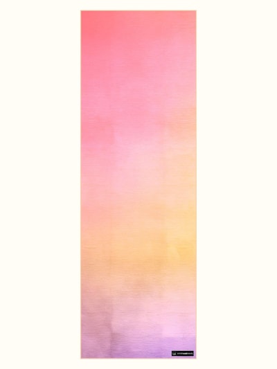 woodsandwaves Mat 'Peaceful Heaven' in Pastel pink, Item view