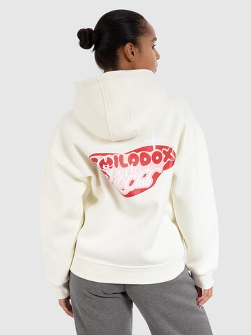 Smilodox Sportief sweatshirt 'Riva' in Beige