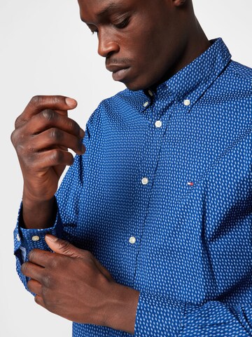 TOMMY HILFIGER - Regular Fit Camisa em azul