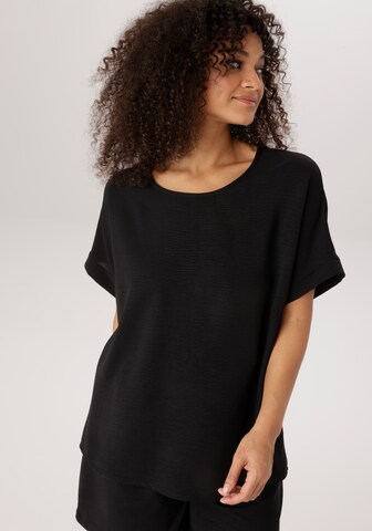 Aniston Blouse in Black: front