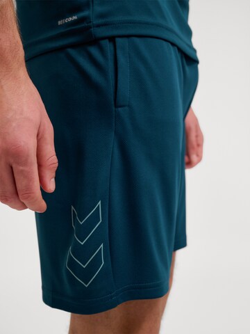 Hummel Regular Sports trousers 'Te Flex' in Green