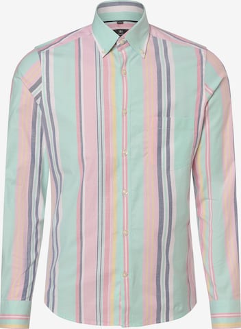 Nils Sundström Slim fit Button Up Shirt in Mixed colors: front