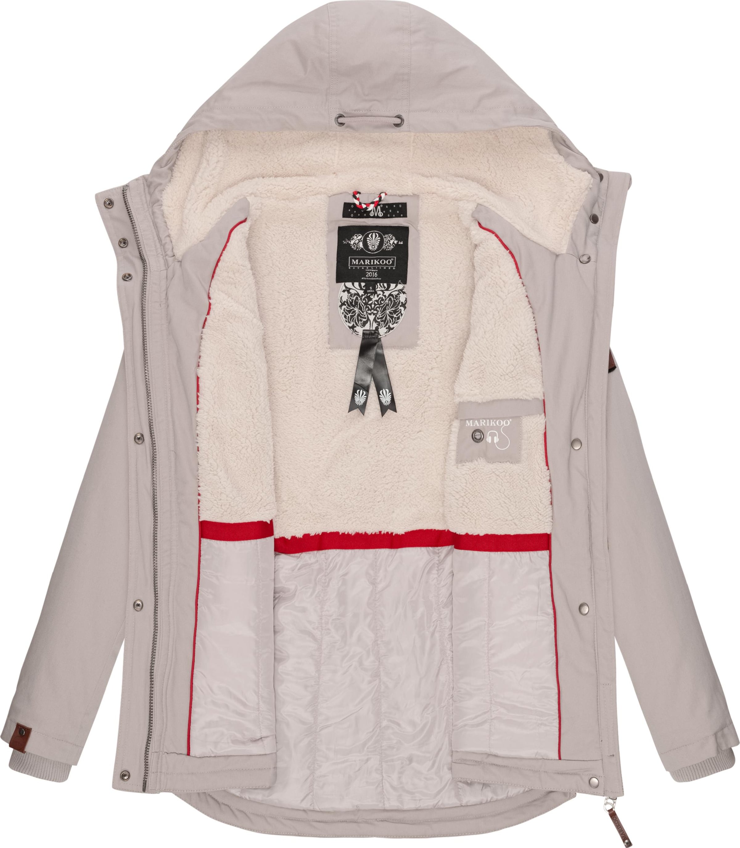 MARIKOO Zimná parka 'Bikoo' - Béžová