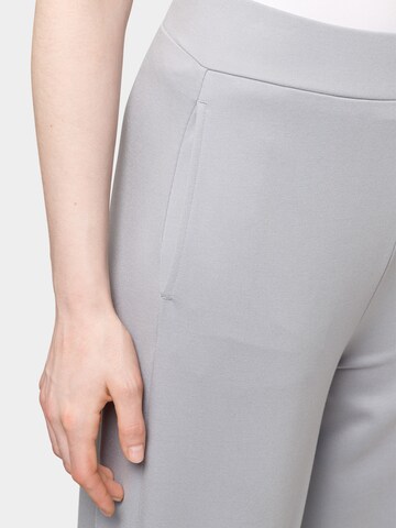 Les Lunes Wide Leg Hose 'Willaa' in Grau