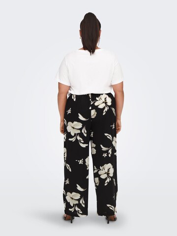 ONLY Carmakoma Loose fit Pleat-Front Pants in Black