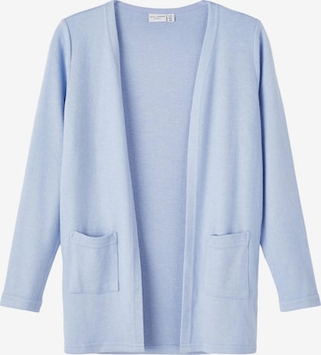 NAME IT - Cárdigan 'Victi' en azul: frente