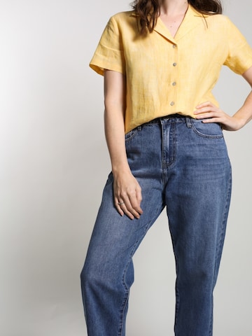 Chemisier 'Priscilla' WEARABLE STORIES en jaune