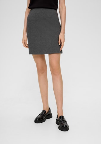 s.Oliver BLACK LABEL Rok in Grijs: voorkant