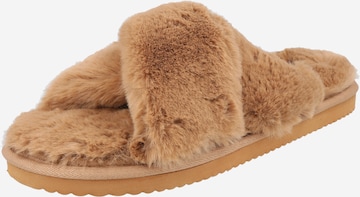 FLIP*FLOP Slippers in Brown: front