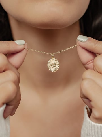 Hey Happiness Kette 'Connector' in Gold: Vorderseite