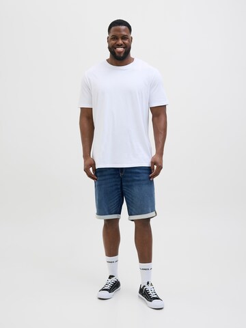 Jack & Jones Plus Regular Jeans 'JJIRICK JJICON' in Blue