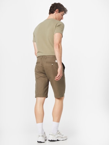 ESPRITregular Chino hlače - zelena boja