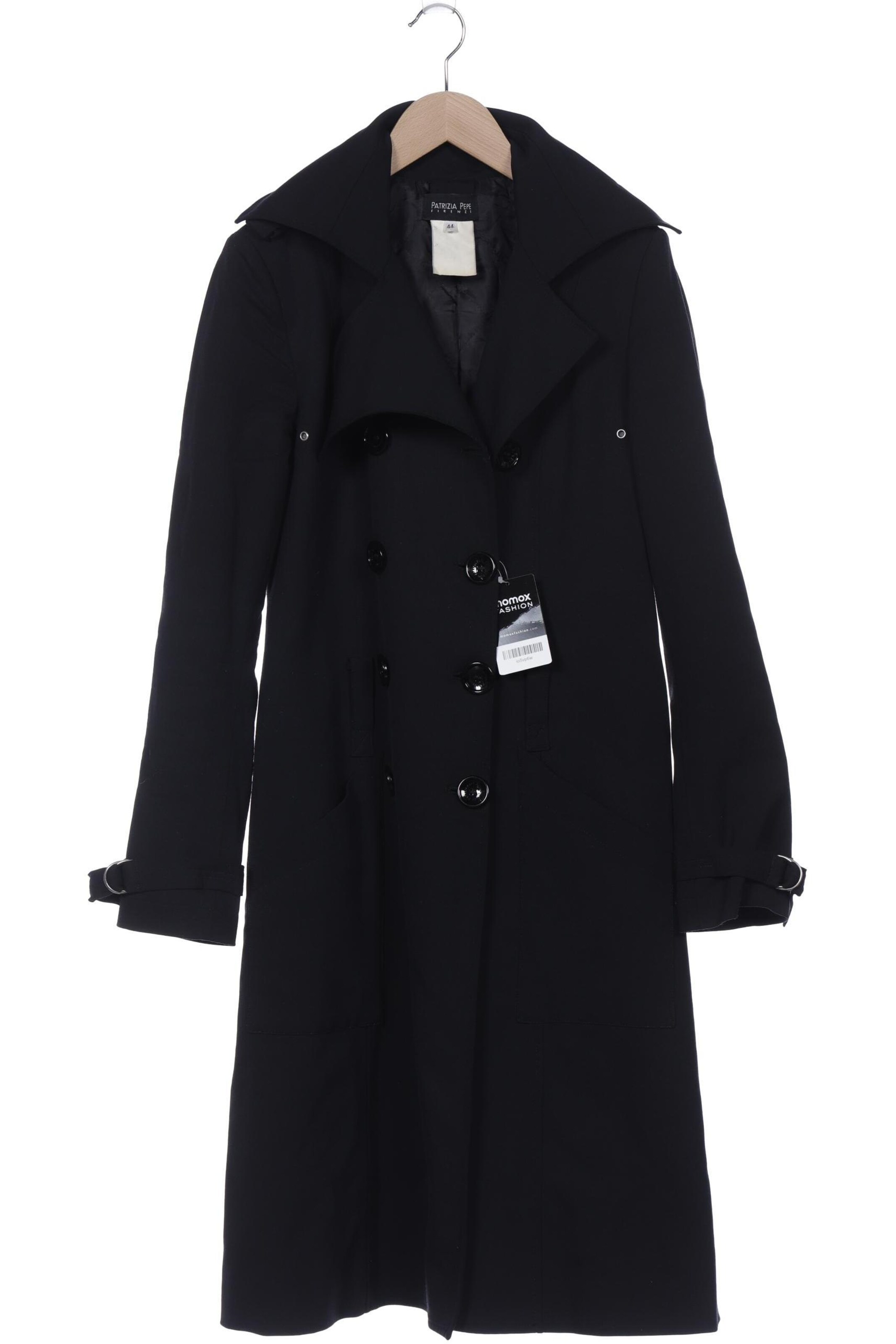 PATRIZIA PEPE Jacket & Coat in M in Black: front
