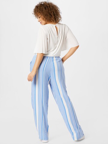 Wide Leg Pantalon 'Marrakesh' ONLY Carmakoma en bleu