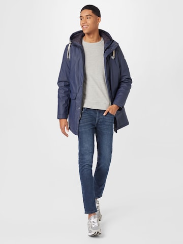 Lake View Between-season jacket 'Jimmy' in Blue