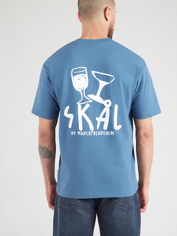 Marc O'Polo DENIM T-shirt i blå: framsida