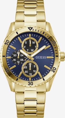 Orologio analogico 'VELOCITY' di GUESS in oro: frontale