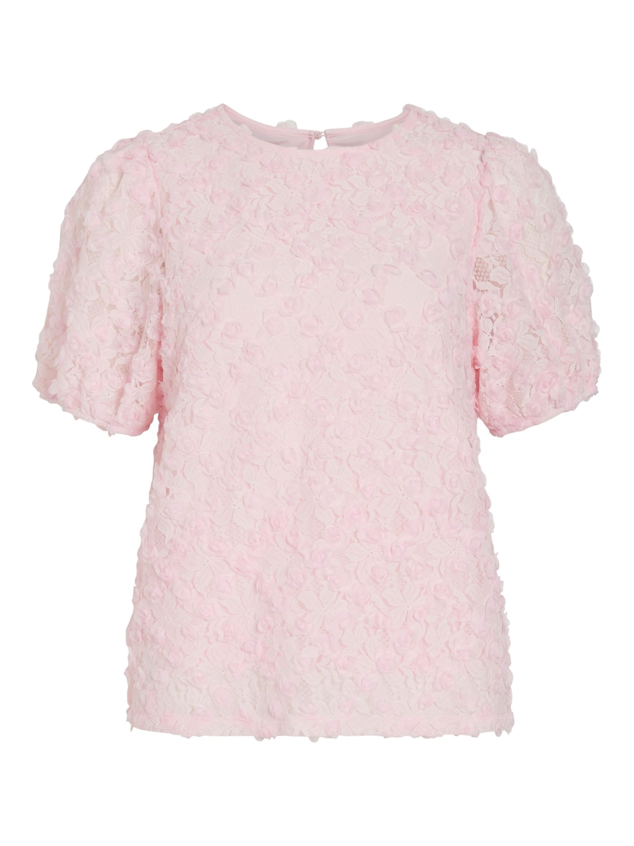 Camicia da donna 'VISasha' di VILA in rosa: frontale