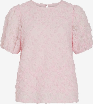 Camicia da donna 'VISasha' di VILA in rosa: frontale