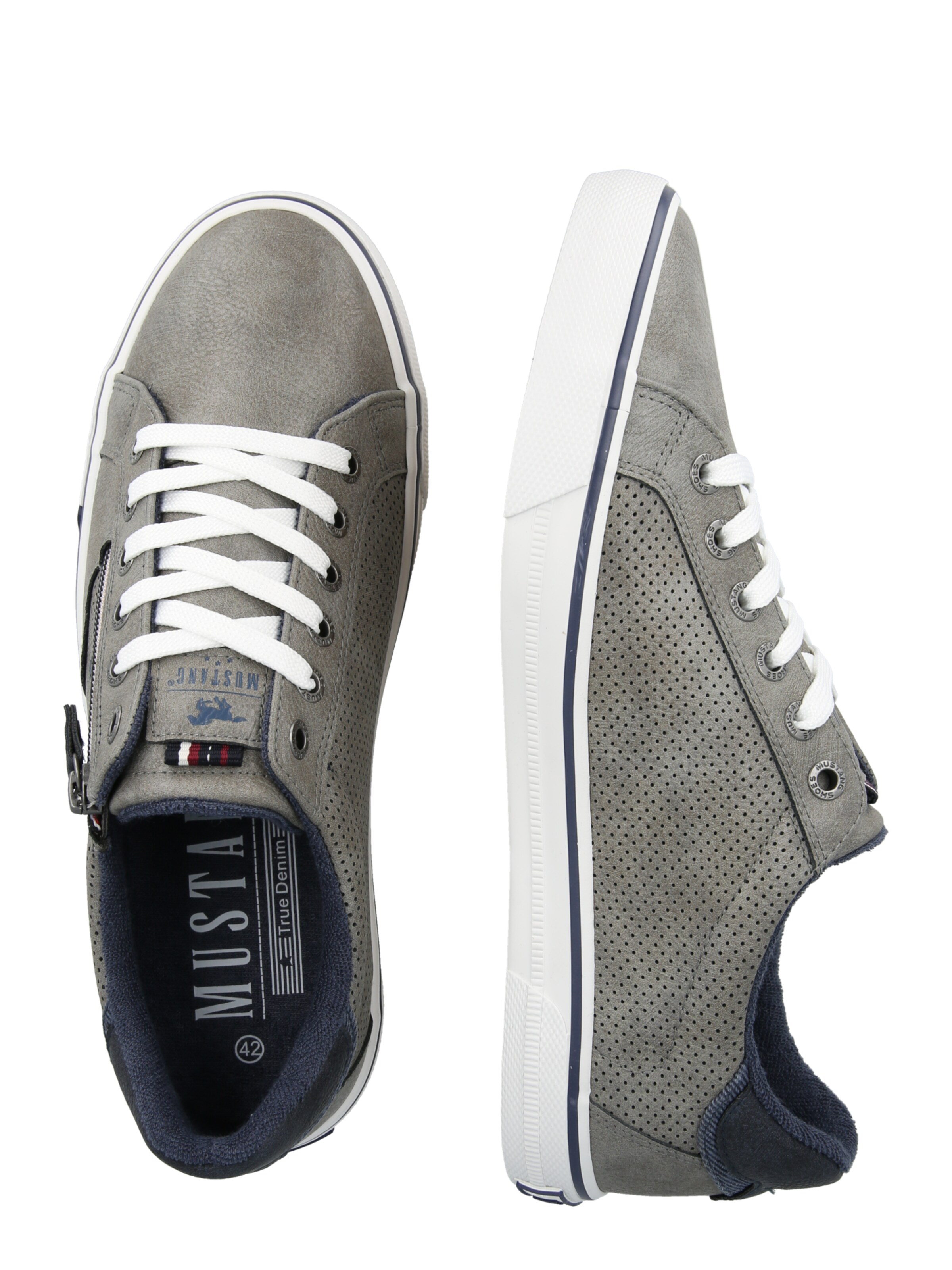 MUSTANG Nizke superge | siva barva