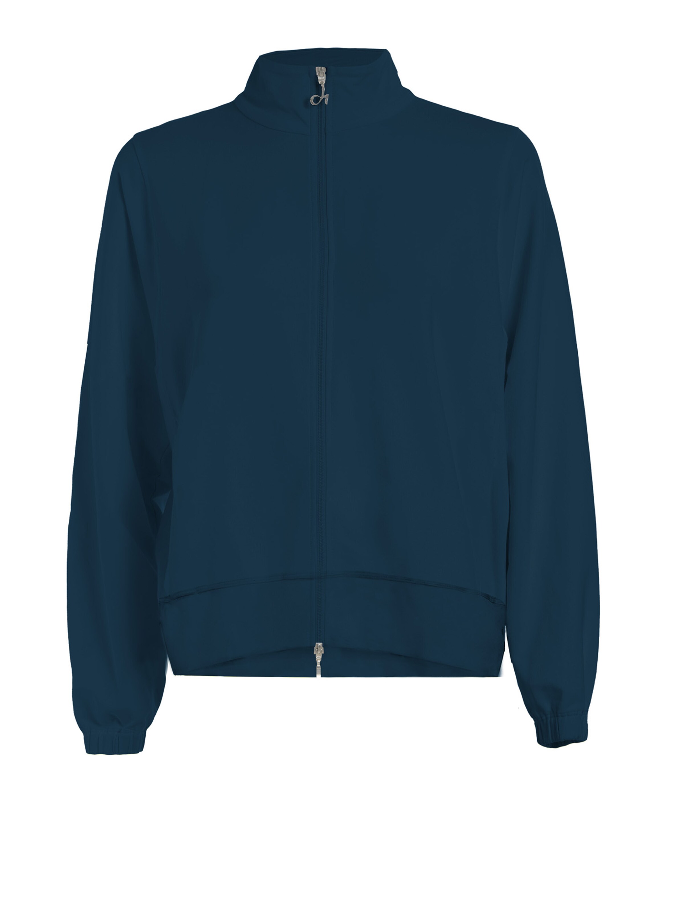 DEHA Sweatvest in Blauw: voorkant