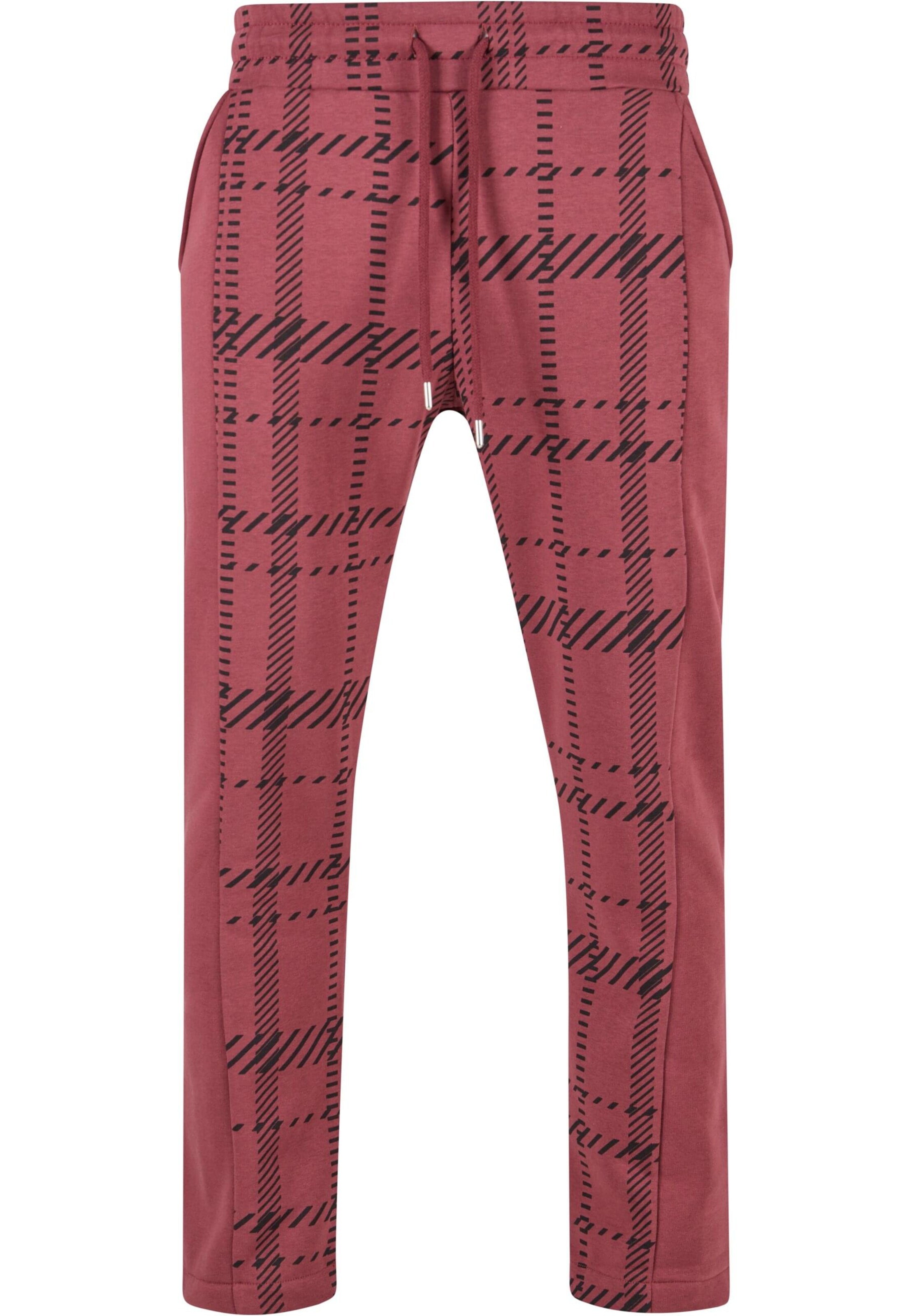 regular Pantaloni di Thug Life in rosa: frontale