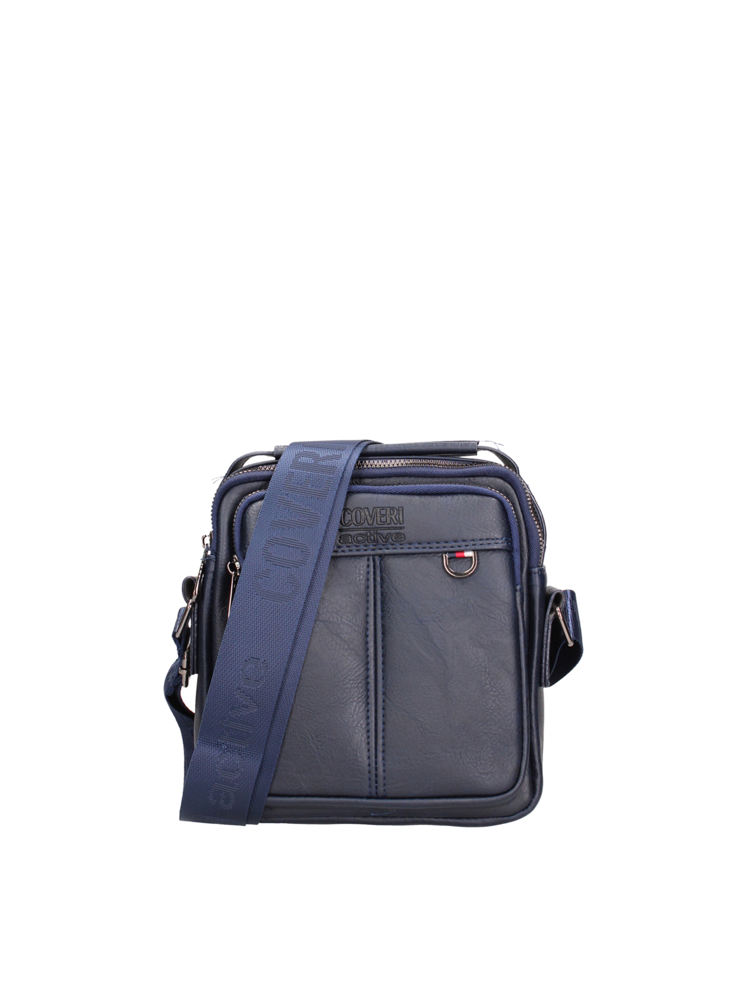Borsa a tracolla di Coveri Collection in blu: frontale