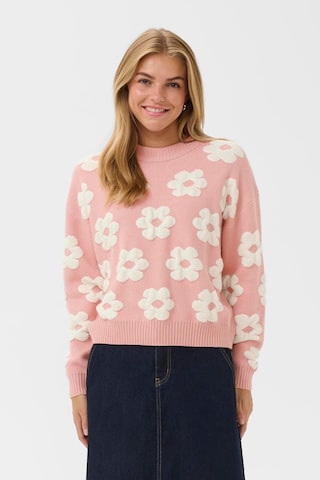 CULTURE Pullover 'CUcharla' in Pink: Vorderseite