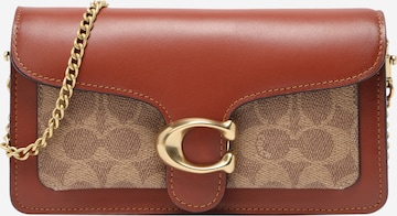 COACH - Clutches 'Tabby' em castanho: frente