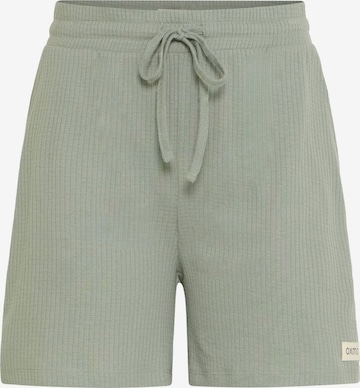 Pantalon 'Pims' Oxmo en vert : devant