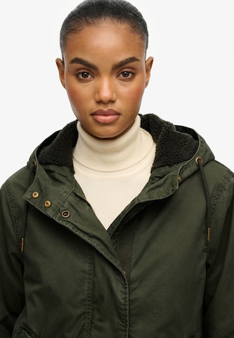 Superdry Tussenparka in Groen