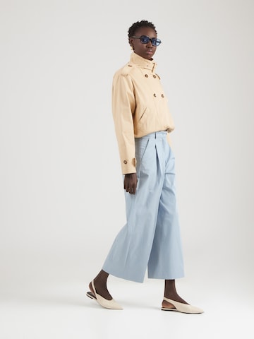 Weekend Max Mara - Pierna ancha Pantalón de pinzas 'BELLICO' en azul