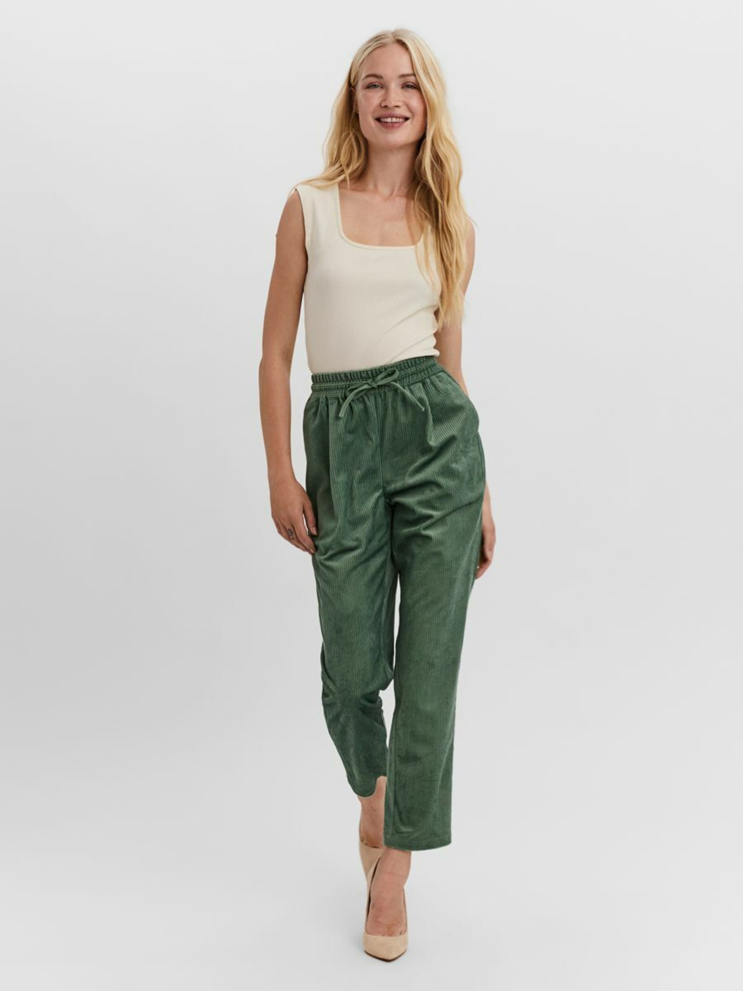Frauen Hosen VERO MODA Hose in Grün - OO17856 Frauen Hosen VERO MODA Hose in Grün - OO17856