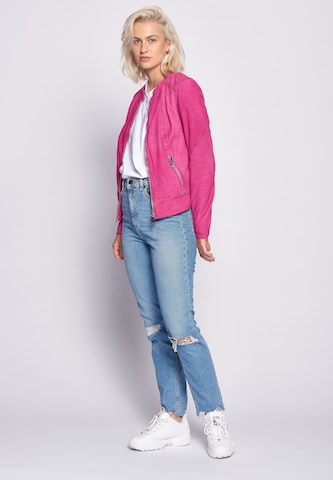 Maze Between-Season Jacket ' Avoca ' in Pink