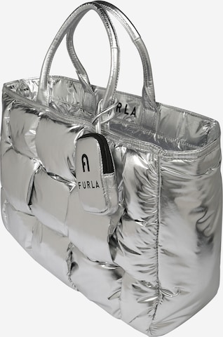 FURLA Shopper táska 'OPPORTUNITY' - ezüst: elől