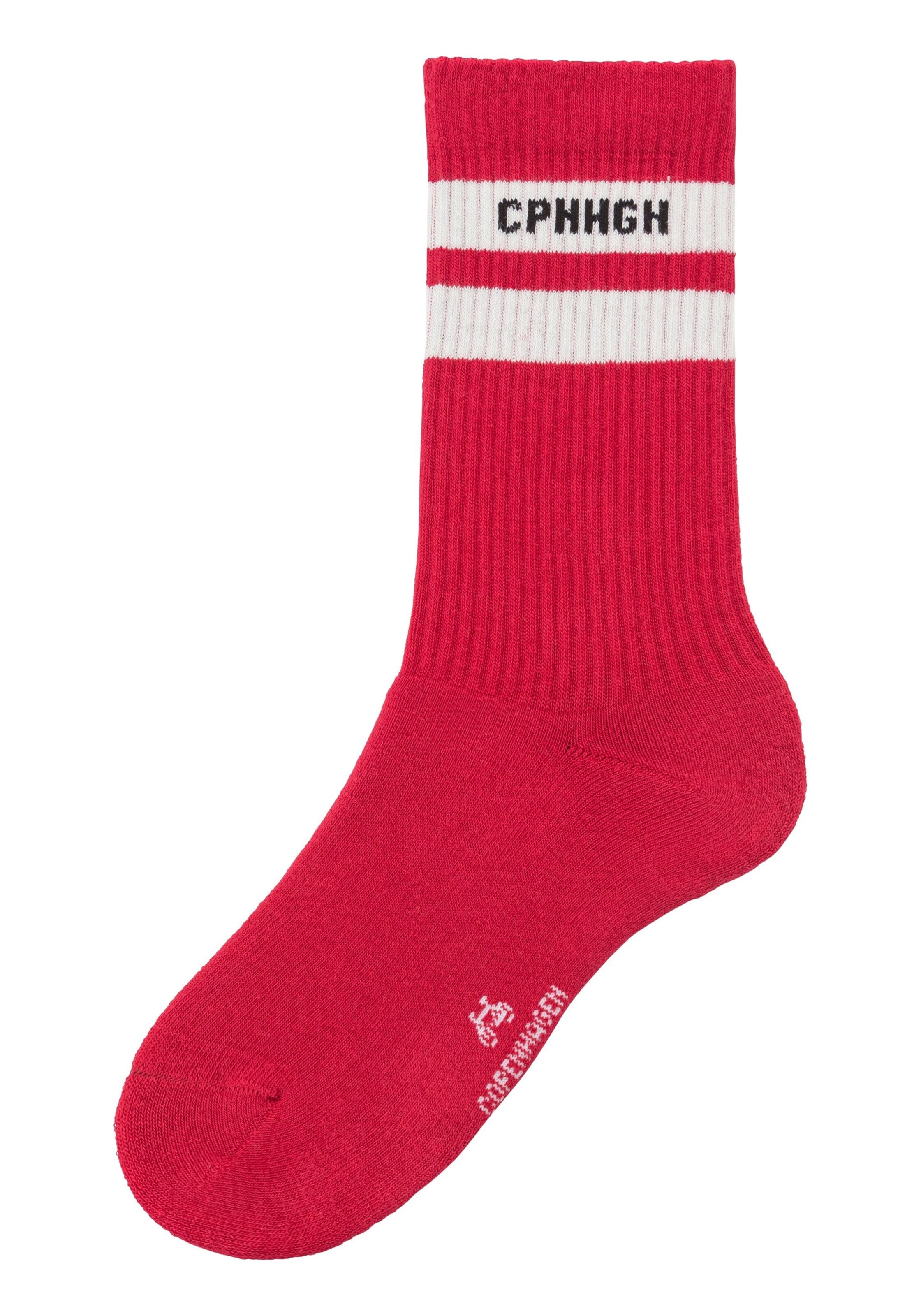 Copenhagen Studios Spordisokid, värv punane