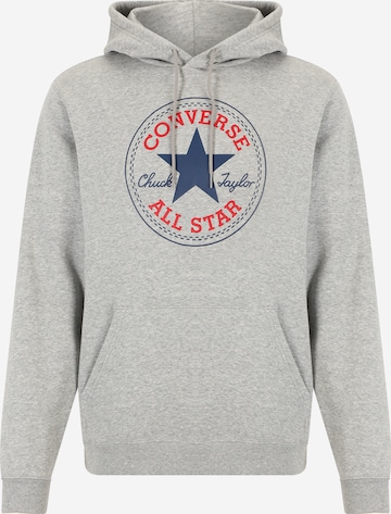 CONVERSE Sweatshirt 'Go-To All Star' i grå: framsida