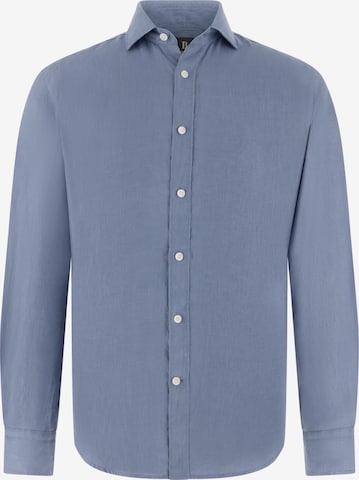 Boggi Milano Hemd in Blau: Vorderseite