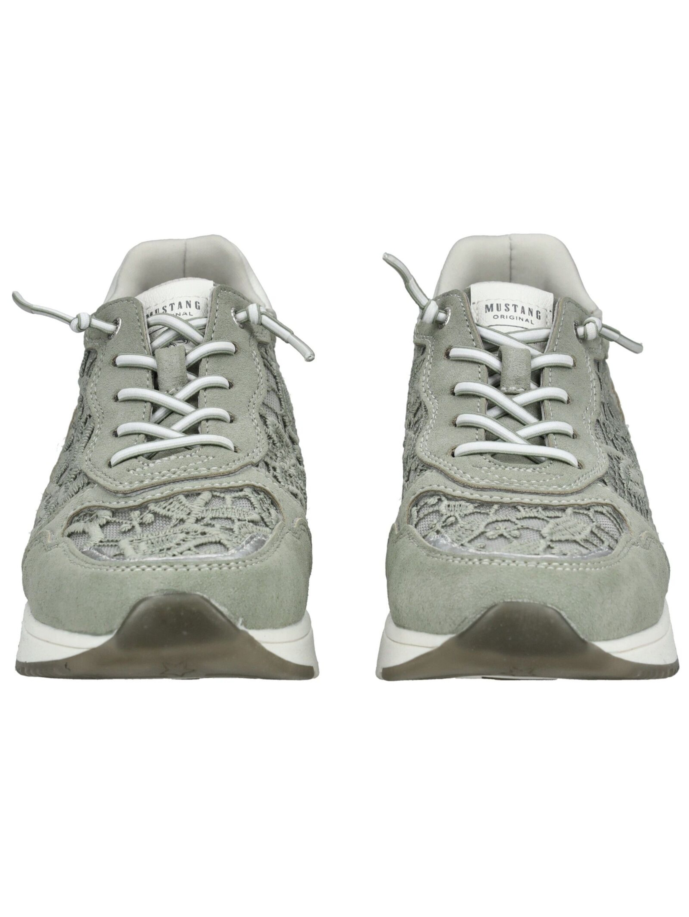 MUSTANG Platform trainers in Green